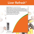NOW Supplements, Liver Refresh with Milk Thistle Extract and unique Herb-Enzyme blend, 90 Veg Capsules