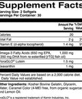 ScienceBased Health Omegaadvance Omega-3 Fish Oil Supplement - Pure - No Metals Or Contaminants - 1000 Mg. Epa & Dha - Triglyceride Form - Lutein & Zeaxanthin - 60 Softgels