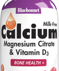 Bluebonnet Nutrition Liquid Calcium Citrate Calcium Citrate Magnesium Citrate Vitamin D3 Bone Health Gluten Free Soy Free Milk Free Kosher 32 Servings Strawberry Flavor 16 Fl Oz (Pack of 1)