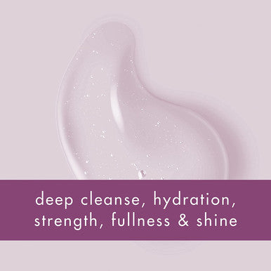 Love Beauty And Planet Sulfate-Free Shampoo Deep Cleanse, Hydrate, Strengthen, Volumize & Shine Vegan Biotin & Sun-Kissed Mandarin 5-in-1 Multi-Benefit Nourishing Shampoo 13.5oz