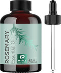Maple Holistics Hair Regrowth Bundle - Pure Rosemary Oil For Hair Growth With Boost Hair Thickening Serum With Peppermint Black Castor Oil And More - Advanced Biotin Hair Growth Serum With Rosemary