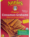 Annie's Organic Friends Bunny Grahams, Chocolate Chip, Chocolate, and Honey Baked Graham Snacks, 11.25 oz
