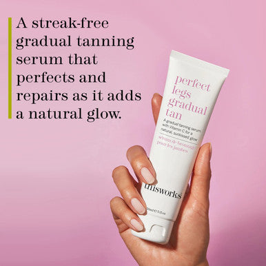 This Works Perfect Legs Gradual Tan: A Streak-Free Self-Tanning Serum Infused with Vitamin E, Shea Butter and Essential Oils 150ml