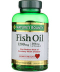 Nature's Bounty Fish Oil 1200 Mg Softgels 120 Ea (Pack Of 2)