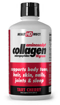 AminoSculpt Original Liquid Collagen Peptides 18,000,000 MCG for Hair, Skin, Nails, Paleo and Keto 30 Fl Oz Sugar-Free Tart Cherry by Health Direct