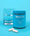 TruBrain Nootropic Capsules - Focus, Energy, Clarity. Fast Absorbing Nootropics Capsules | Brain Boosters | Improve Memory | Stop Procrastination (Medium)