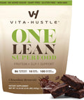 Vitahustle One Superfood Lean Protein â€“ All-In-One Nutrition Shake With Glp-1 Support 10G Plant Protein Ashwagandha Multivitamins & Postbiotics â€“ Chocolate Brownies 15 Servings