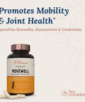 Glucosamine Chondroitin with MSM, Hyaluronic Acid, and More - MoveWell by LiveWell | Joint Health Supplement