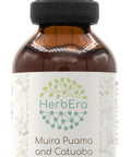 Herb Era Muira Puama And Catuaba B60 Alcohol-Free Herbal Extract Tincture Concentrated Liquid Drops Natural (Ptychopetalum Olacoides And Trichilia Catigua Erythroxylum Vacciniifolium) 2 Fl Oz