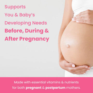 Mother's Promise Prenatal Vitamin Gummies With Dha 120 Count