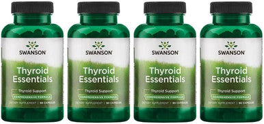 Swanson Thyroid Essentials 90 Capsules (4 Pack)
