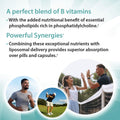 Aurora Nutrascience MegaLiposomal BComplex + Vitamin C Supports Energy Immune and Nervous System Health Gluten NonGMO SugarFree Orange Flavor 10 Single Serve Packets