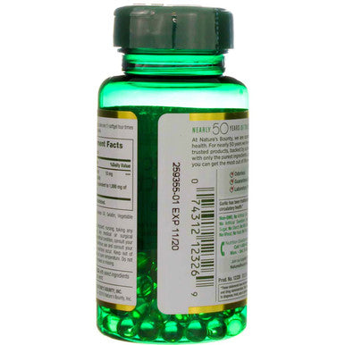 Nature's Bounty Garlic Extract 1000 Mg 100 Rapid Release Softgels (Pack Of 6)