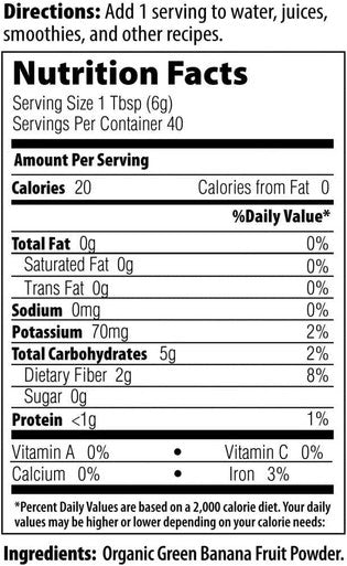 MRM - Organic Green Banana Powder 8.5 oz