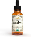 Khroma Herbal Products Liver Love - Organic Liver Support - 2 oz Liquid Dietary Supplement - Alcohol