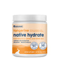 NativePath Native Hydrate Zero Sugar Electrolytes Powder with BCAAs Tangerine Hydration Keto & Paleo Friendly 30 Servings
