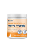 NativePath Native Hydrate Zero Sugar Electrolytes Powder with BCAAs Tangerine Hydration Keto & Paleo Friendly 30 Servings