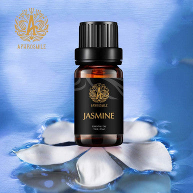Aromatherapy Essential Oils, 100% Pure Essential Oils Jasmine Scent for Diffuser, Humidifier, Massage, Aromatherapy, Skin & Hair Care, Jasmine Aromatherapy Essential Oils 0.33 oz - 10ml