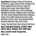 Salad Pizazz! Dried Strawberry Flavored Cranberries & Honey Roasted Pecans, Walnuts & Almonds Salad Topper - 3.75 Ounce (Pack of 12)