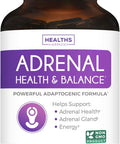 Adrenal Support Cortisol Manager NonGMO Powerful Adrenal Health with LTyrosine Ashwagandha Maintain Balanced Cortisol Levels Stress Relief Fatigue Supplement 60 Capsules