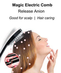 Winyoung Scalp Massager Electric Scalp Massage Brush Hair Massage Brush Electric Head Scratcher Massage Comb With Soft Rubber