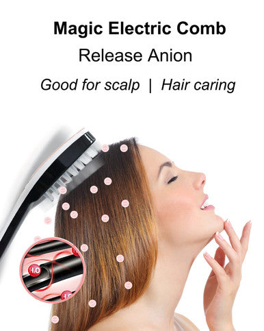 Winyoung Scalp Massager Electric Scalp Massage Brush Hair Massage Brush Electric Head Scratcher Massage Comb With Soft Rubber