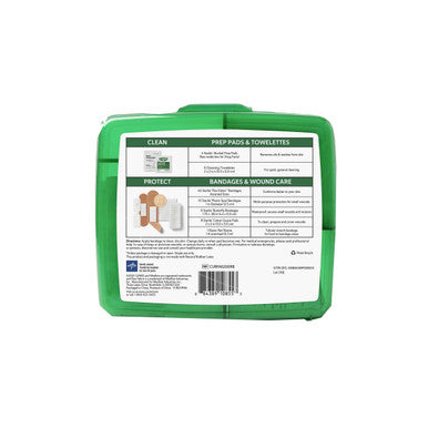 Curad Compact First Aid Kit Green 75 Items 1 Each