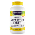 Healthy Origins Vitamin E 1000 IU (Natural) Mixed Tocopherols Vitamin E Supplement GlutenFree and NonGMO Skin Hair and Nails Vitamin 120 Softgels
