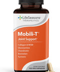 Life Seasons Lifeseasons Mobili-T - Joint Support Supplement - Glucosamine Chondroitin Msm Collagen Bromelain & Turmeric - Reduce Inflammation & Aches - Increase Range Of Motion & Mobility - 120 Capsules