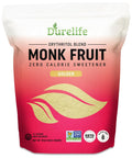 Durelife Monk Fruit Sweetener, Classic - Sugar Substitute, Keto Diet Friendly, 1:1 Zero Calorie, White Sugar Substitute - 5 lb (Packaging May Vary)