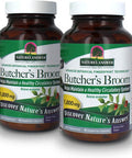Nature'S Answer Butcher's Broom Root Supplement Capsules 90 Count | Promotes Blood Circulation | Supports Inflammation Reduction | Minimizes Varicose Veins (Pack of 2)