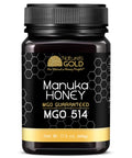 NatureÃ¢â‚¬â„¢s Gold Raw Manuka Honey, MGO 514+ | Authentic MGO, Australian Honey, Non-GMO, 100% Pure Genuine Traceable from Hive to Home