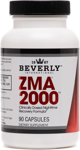 Beverly International Zma 2000 90 Capsules Bi'S Formulation Is Designed To Improve Muscle Strength Endurance Immune System Support And Recovery Post Training Zinc Magnesium Aspartate + Vitamin B6