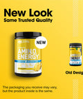 Optimum Nutrition (On) Amino Energy Plus Electrolytes Powder - Pre Workout Bcaas Amino Acids Keto Friendly Anytime Energy Powder - Pineapple Twist 285 G 30 Servings