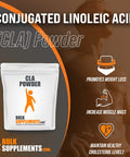 Bulksupplements.com CLA (conjugated Linoleic Acid) Powder - Weight Loss Supplement - Fat Loss Supplements - Appetite Stimulant (1 Kilogram)
