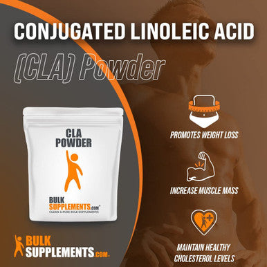 Bulksupplements.com CLA (conjugated Linoleic Acid) Powder - Weight Loss Supplement - Fat Loss Supplements - Appetite Stimulant (1 Kilogram)
