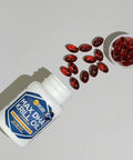 NATURAL STACKS Antarctic Krill Oil 1000mg Softgels - 60 ct. Fish Oil Supplements for Cardiovascular & Immunity Support - Krill Oil Supplement for Brain Health with Potent Antioxidant