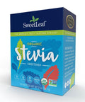 SweetLeaf Organic Stevia Powder Packets Zero Calorie Sweetener with Stevia Leaf Extract No Artificial Sweetener Additive Sugar Keto Friendly Non GMO Gluten 70 Packets (Pack of 2)