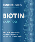 Biotin Vitamins And Shampoo For Thinning Hair - Sulfate Volumizing Shampoo For Women And Men With Keratin Rosemary And Tea Tree Essential Oil - Biotin Vitamins For Hair Skin And Nail Growth