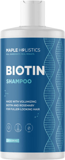 Biotin Vitamins And Shampoo For Thinning Hair - Sulfate Volumizing Shampoo For Women And Men With Keratin Rosemary And Tea Tree Essential Oil - Biotin Vitamins For Hair Skin And Nail Growth