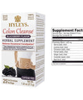 Hyleys Colon Cleanse BlackBerry (1 Pack) and 14 Day Weight Loss Tea - 42 Tea Bags (1 Pack)