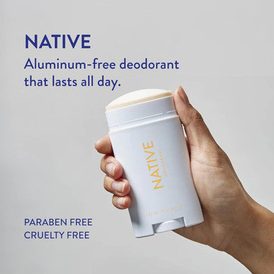 Native Deodorant | Natural Deodorant for Women and Men, Seasonal Scents, Aluminum Free with Baking Soda, Probiotics, Coconut Oil and Shea Butter | Buttercream & French Vanilla