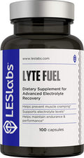 LES Labs Lyte Fuel Electrolyte Replacement Endurance Performance Muscle Cramping Keto Support Magnesium Zinc Potassium Chromium 100 Capsules