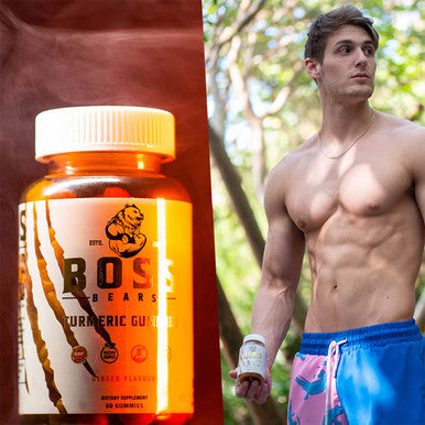 Boss Bears Turmeric Gummies (30 Servings, Ginger)