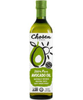 Chosen Foods 100% Pure Avocado Oil, Keto Diet Friendly, Kosher Oil for Baking, High-Heat Cooking, Frying, Homemade Sauces, Dressings and Marinades (1 liter)