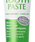 American Biotech Labs Silver Biotics Tooth Paste Silversol Agâ‚„Oâ‚„ 20 Ppm Nano-Silver Infused + Above-Sea Coral Calcium Naturally Whitening Flouride- Winter Mint 4 Oz