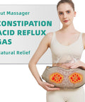 Gastrointestinal Relief Massager For Constipation, Bloating, Gas, Acid Reflux, Heartburn Relief For Women & Men, Stool Softener Abdominal Massager With Dynamic Kneading & Heating, Rechargeable Battery