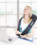 Mo Cuishle Shiatsu Neck And Shoulder Massager With Heat Deep Kneading Massage For Relaxation Ideal For Christmas, Mother'S Day, Father'S Day, And Valentine'S Day Gifts For Men, Women, Mom And Dad