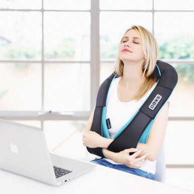 Mo Cuishle Shiatsu Neck And Shoulder Massager With Heat Deep Kneading Massage For Relaxation Ideal For Christmas, Mother'S Day, Father'S Day, And Valentine'S Day Gifts For Men, Women, Mom And Dad