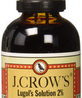 J.CROW'S Lugol's Solution of Iodine 2% 2oz